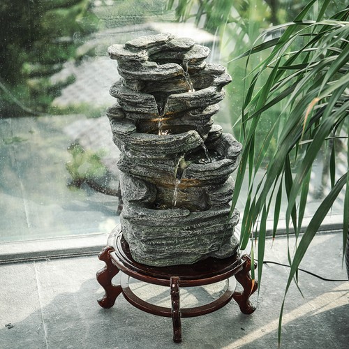 Stone fountain water - fountain, feature