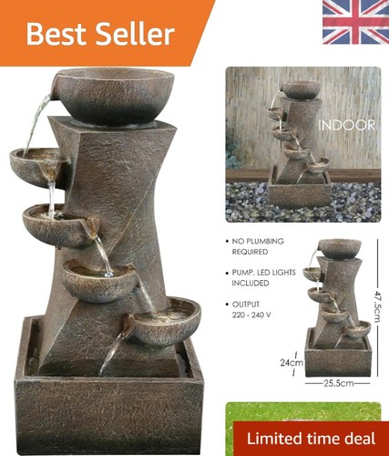 Garden water feature cascading - water,