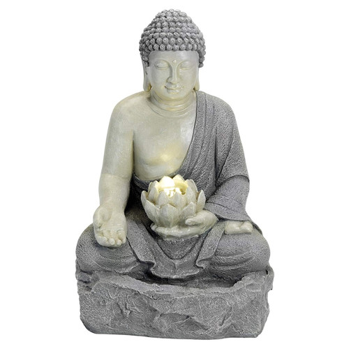 Buddha water feature - buddha,