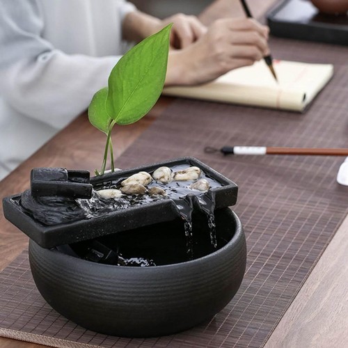 Tabletop fountain indoor water - tabletop,
