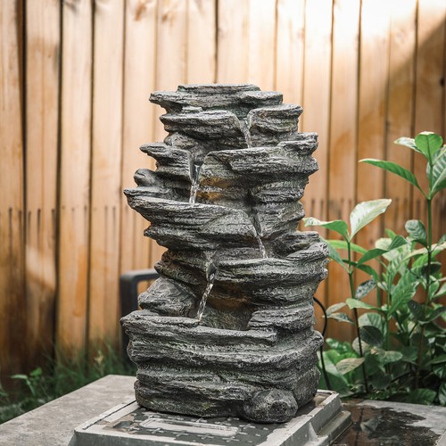 Garden water feature - water,