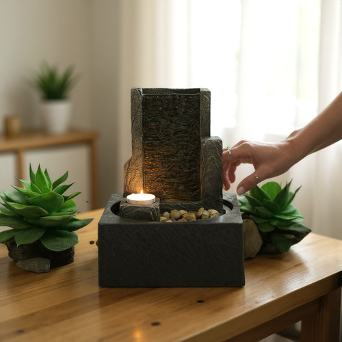 Led water fountain - led,