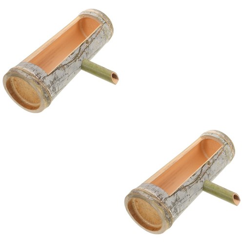 Bamboo fountain spout outdoor - bamboo,