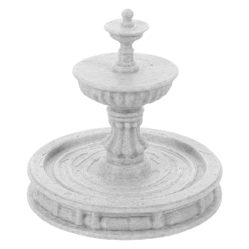 Resin desktop mini fountain - resin,