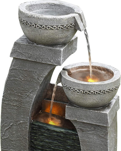 Solar powered water feature - solar,