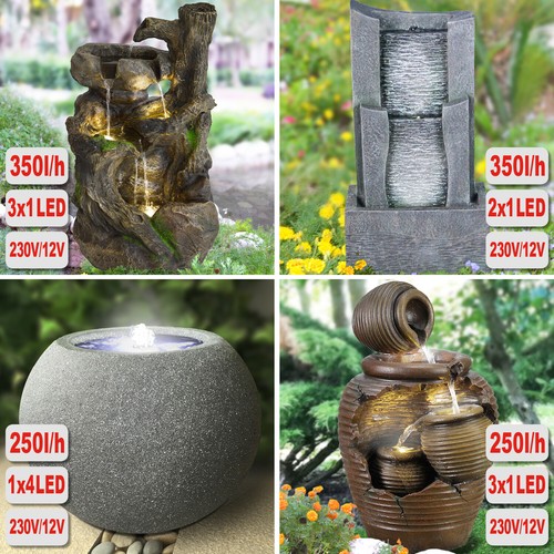 Garden water feature - water,