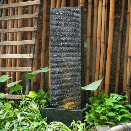 Garden water feature fountain - water,